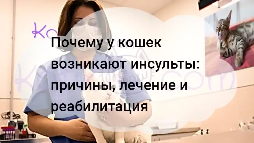Подробнее о статье Почему у кошек возникают инсульты: причины, лечение и реабилитация